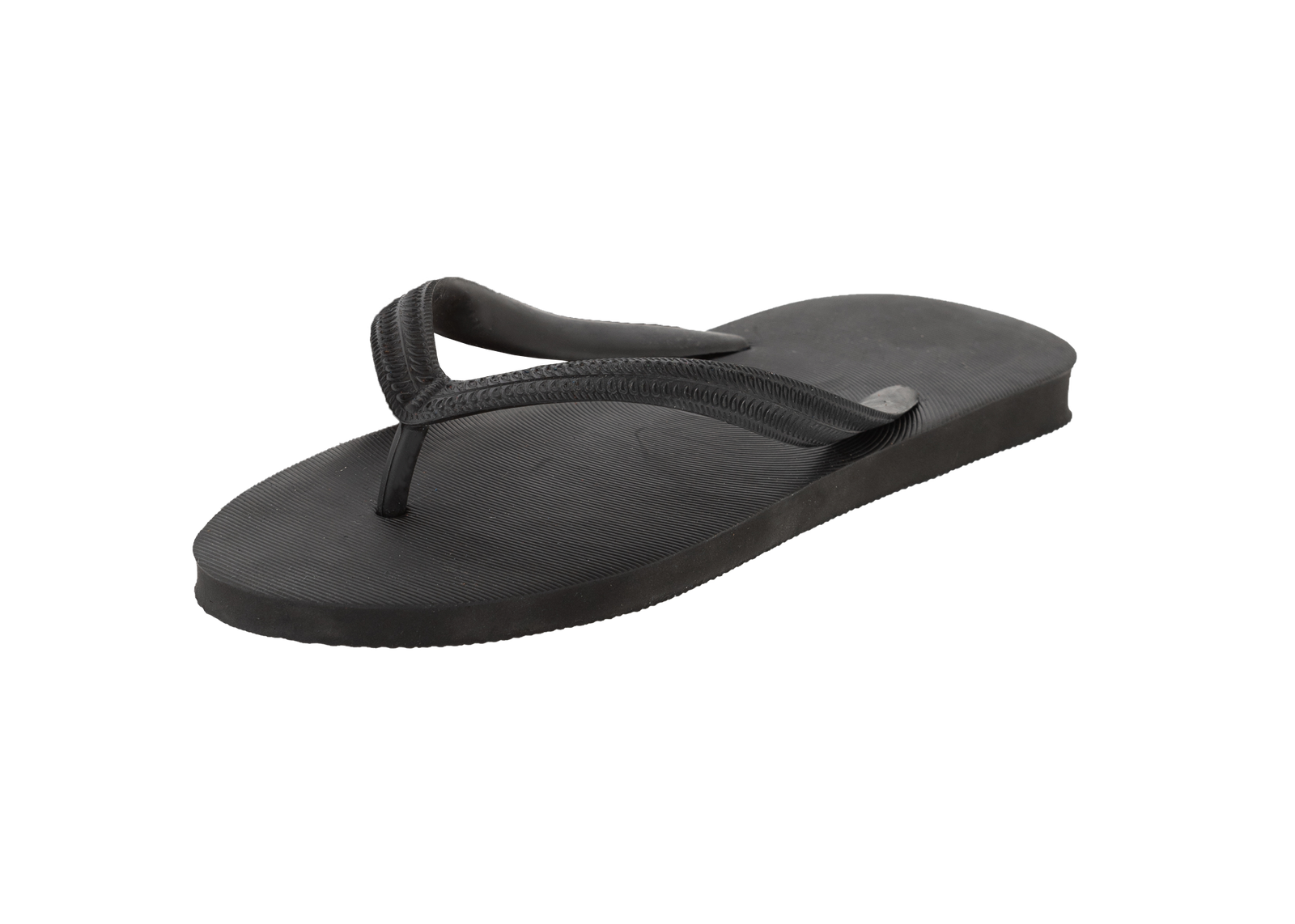 Elephant Star flip-flops, all black