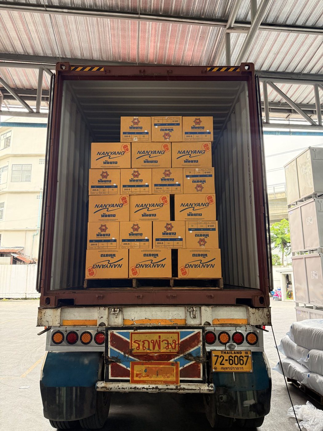Nanyang export shipment